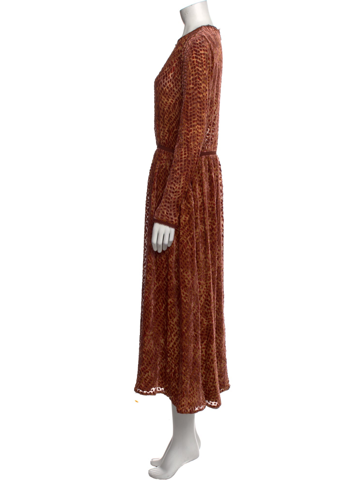 Ulla Johnson Paisley Print Long Dress